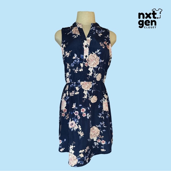 rue 21 Women’s Floral Sleeveless Dress - Picture 1 of 5